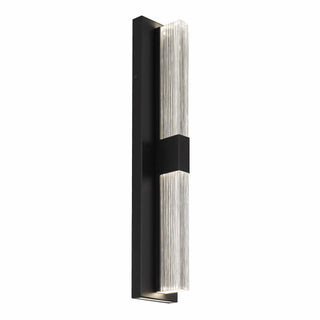 Arles 25 Inch Outdoor Wall Sconce in Sand Black Finish