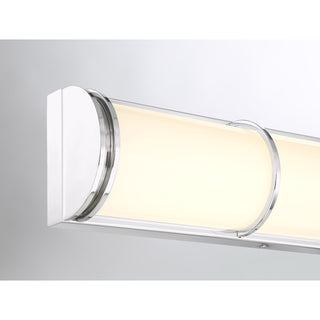 Harper LED Bathroom Vanity Light in Chrome