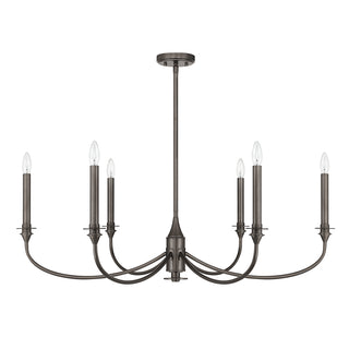 Coventry 6-Light Chandelier in Mediterranean Bronze