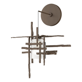 Tura Frosted Glass Low Voltage Sconce