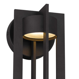 Furo 12 inch Outdoor Wall Sconce in Dark Bronze Finish