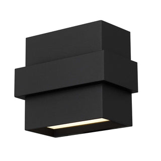 Summit Wall Sconce in Sand Black Finish