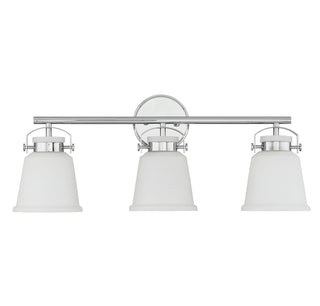 Kaden 3-Light Bathroom Vanity Light in Polished Chrome