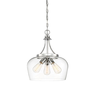 Octave 3-Light Pendant in Polished Chrome