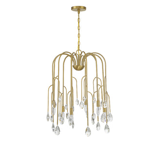 Anholt 6-Light Chandelier in Noble Brass