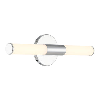 Connor 18" Mini Tube LED Cylinder Vanity Light in Chrome