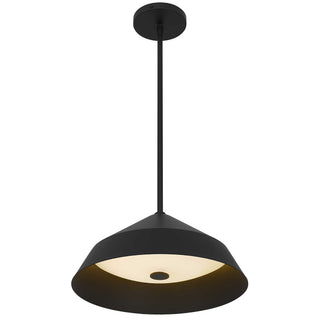 Nin 14 Inch Outdoor Pendant in Sand Black Finish