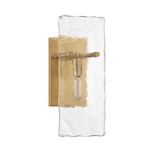 Genry 1-Light Wall Sconce in Warm Brass