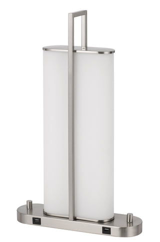 Zamora Led Table Lamp With Dimmer And USB Charging Ports
