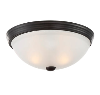 2-Light Ceiling Light in English Bronze