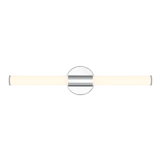 Connor 24" Mini Tube LED Cylinder Vanity Light in Chrome