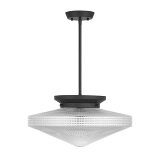 Norwich 1-Light Convertible in Matte Black