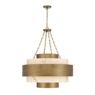 Davenport 8-Light Pendant in Antique Patina