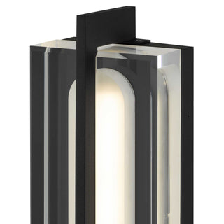 Avani 14 Inch Outdoor Wall Sconce in Sand Black Finish
