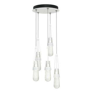 Link 5-Light Blown Glass Pendant