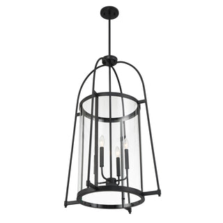 Rosedale 4-Light Pendant in Matte Black