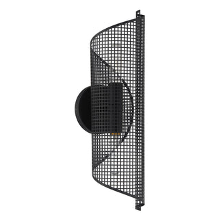 Hillbourne 2-Light Wall Sconce in Matte Black