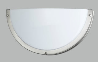 3.75" Tall Metal Wall Lamp with Acrylic Plate