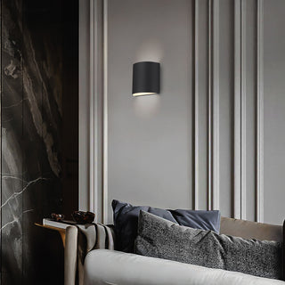 Veil Wall Sconce in Sand Black Finish