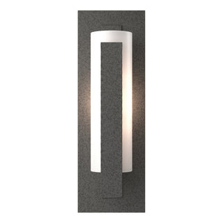 Forged Vertical Bar Sconce - Steel Backplate