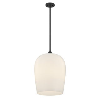 Livingston 1-Light Pendant in Matte Black