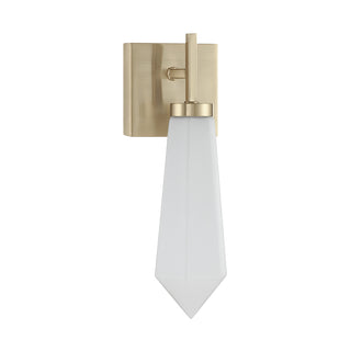 Leland 1-Light Wall Sconce in Noble Brass by Dann Foley