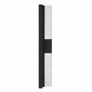Arles 18 Inch Outdoor Wall Sconce in Sand Black Finish