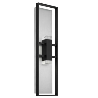 Mars 32 Inch Outdoor Wall Sconce in Black Finish