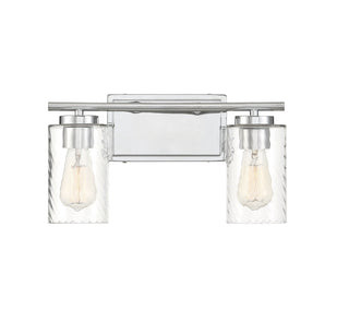 2-Light Bathroom Vanity Light in Chrome