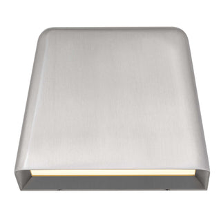 Bull Wall Sconce  in Brushed Aluminum Finish