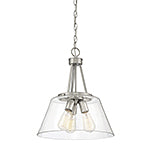 Calhoun 3-Light Pendant in Satin Nickel