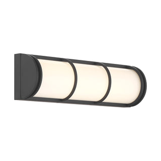 Harper LED Bathroom Vanity Light in Matte Black