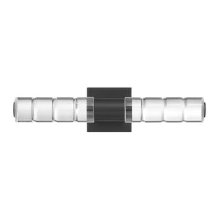 Beale LED Bathroom Vanity Light in Black Lustre