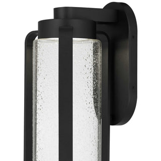 Clover 20 Inch Outdoor Wall Sconce in Sand Black Finish