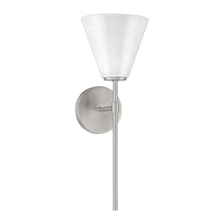 Blair 1-Light Wall Sconce in Satin Nickel