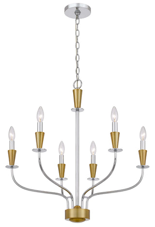 60W X 4 Weston Metal Chandelier