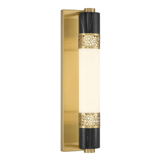 Farrell 1-Light Wall Sconce in Warm Brass by Dann Foley
