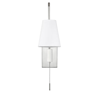 Owen 1-Light Adjustable Wall Sconce in Polished Nickel