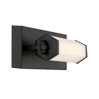 Parker 18" LED Bathroom Vanity Light in Black Lustre