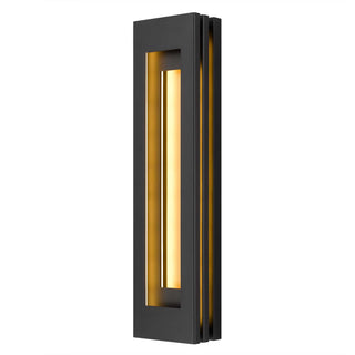 Layer 30 Inch Outdoor Wall Sconce in Sand Black Finish