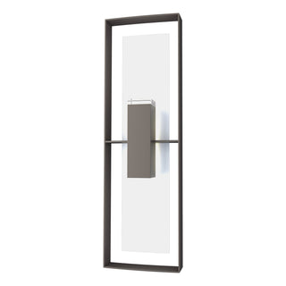 Shadow Box Tall Outdoor Sconce