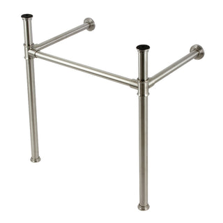 Fauceture 25.19 Inch Console Sink in Brushed Nickel