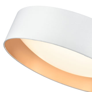 Rosata 20" Wide LED Flushmount Light - White