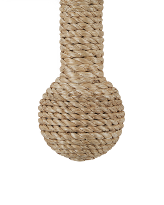 Senegal Wall Sconce, White Shade