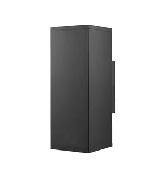 Vegas 2-Light Outdoor Wall Sconce Powder Coated Black
