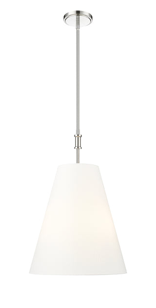 Adorra 16" Wide 3-Light Pendant - Polished Nickel