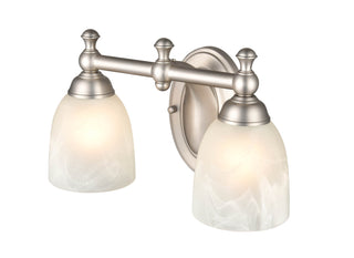 2-Light Vanity Satin Nickel