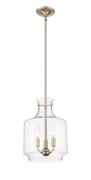 Mahannah 3-Light Pendant Light Modern Gold