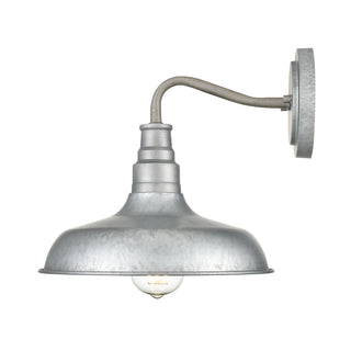 1-Light Outdoor Wall Sconce Galvanized