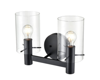 Apolla 2-Light Vanity Matte Black